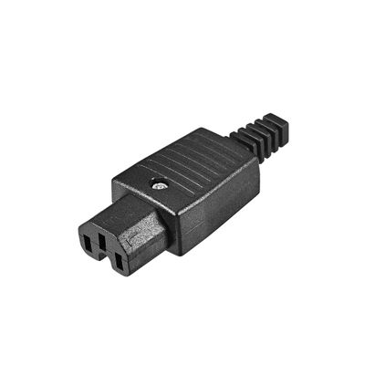 uxcell AC110-250V 10A Female IEC320 C15 Power Socket Adapter Connector 3-Terminal Panel Mount