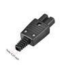 uxcell AC110-250V 10A Female IEC320 C15 Power Socket Adapter Connector 3-Terminal Panel Mount view 2