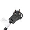 Parkworld 60752 Welder Adapter Cord Welding NEMA 14-60P to 14-30R Dryer 4 Prong Female, 30AMP, 1.5FT view 2