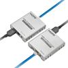 Expert Connect ET4K60M 4K@60Hz HDMI 2.0 Extender Over Cat6/Cat7 up to 200 ft, HDR10, HDCP 2.2, 18 Gbps, IR Pass-Through, HDMI Loop-Out, Cascading, Metal Housing TX/RX Kit view 1