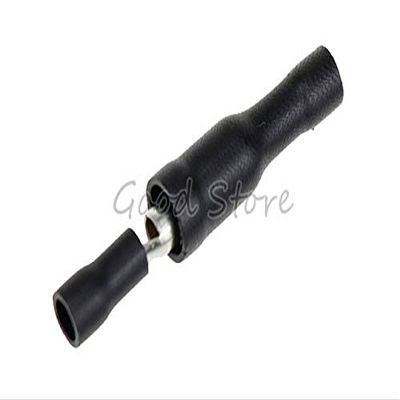 Davitu 50pcs(25Sets) FRD MPD 5Colors Male Female Bullet Connector Insulating Joint Crimp Terminals Wiring Cable Eletric Plug Adapter - (Color: Black)