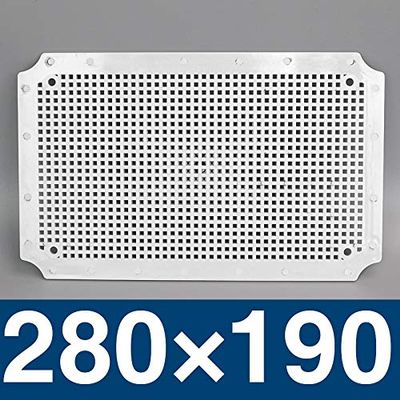 Davitu 280x190mm Waterproof Plastic box Mounting Plate Electrical Enclosure Plastic junciton box in Factory Direct Sale - (Color: 280x190mm)