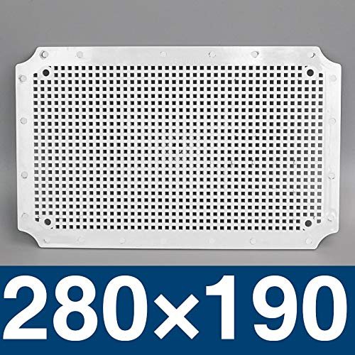Davitu 280x190mm Waterproof Plastic box Mounting Plate Electrical Enclosure Plastic junciton box in Factory Direct Sale - (Color: 280x190mm)