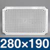 Davitu 280x190mm Waterproof Plastic box Mounting Plate Electrical Enclosure Plastic junciton box in Factory Direct Sale - (Color: 280x190mm) view 1