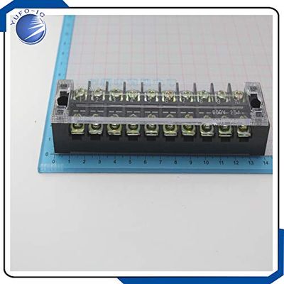 Davitu 2pcs/LOT General wiring terminal wiring board 2510 25A10P