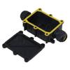 Davitu Black 2 Way Cable Wire Connectors Junction Box IP68 Waterproof Sunproof view 3