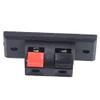 Davitu 5 Pcs 45mm x 21mm 2 Positions Push in Jack Spring Load Audio Speaker Terminals - (Color: Picture) view 1