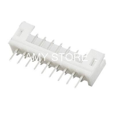 Davitu 9 Pins 2mm Pitch PCB Mount Bar Connectors White