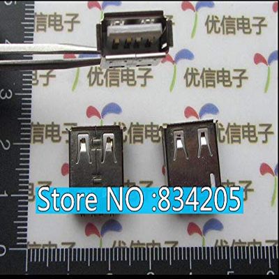 Davitu 50pcs/lot USB A female socket welded