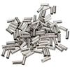 Davitu 100pcs New Ferrules Ends Cable Housing End 0.5mm2-6.0mm2 Non-Insulated Wire Strip Copper Ferrules - (Pins: 1 mm2) view 1
