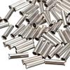 Davitu 100pcs New Ferrules Ends Cable Housing End 0.5mm2-6.0mm2 Non-Insulated Wire Strip Copper Ferrules - (Pins: 1 mm2) view 3