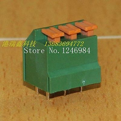 Davitu [SA]DECA Taiwan Progressive Alliance 5.0 pitch straight leg 2 green terminal blocks MX732-500M3-50pcs/lot