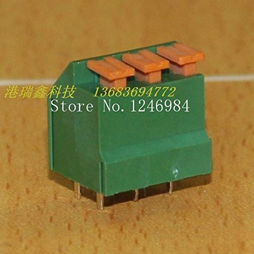 Davitu [SA]DECA Taiwan Progressive Alliance 5.0 pitch straight leg 2 green terminal blocks MX732-500M3-50pcs/lot