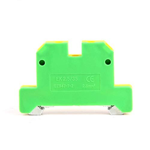 Davitu 100pcs EK2.5/35 Wire Terminals Terminal Connector/Cable Connector/Wire Connector/Splice Wire Cable Terminals