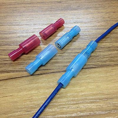 Davitu 100pcs/lot The full insulator warhead is connected to the connector terminal 2-156 - (Color: 100pcs a pack)