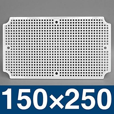 Davitu 150250mm ABS Mounting Plate For Waterproof Plastic box Electrical Enclosure junciton boxes with - (Color: 150x250mm)