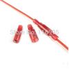 Davitu 10pcs male+10pcs female Nylon/bullet head / 22-16AWG / wire/terminal/RED/plug/fast terminal view 1