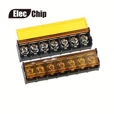 Davitu 10PCS 9500 With Cover HB9500 2P3P4P5P6P7P8P9P10P Barrier/Terminal 9.5MM - (Color: HB9500-7P)