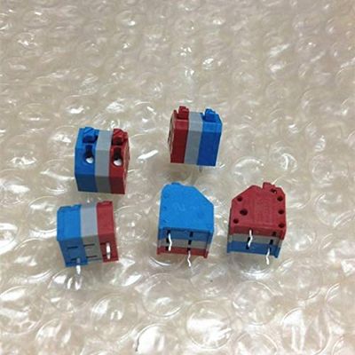 Davitu 50PCS 2P-10P 7.0MM dg250 spring connector HC3.5 PTSA1.5 screwless terminals 0136-20 - (Color: grey-ABtype, Pins: 8P)