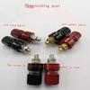 Davitu Copper rod cap terminal M6 welding machine inverter power line terminal clamp - (Color: 3pcs black 3pcs red) view 1