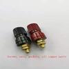 Davitu Copper rod cap terminal M6 welding machine inverter power line terminal clamp - (Color: 3pcs black 3pcs red) view 4