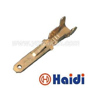 Davitu 100pcs auto wire terminal for Davitu connector, G114 crimp loose Tin-plated replacement terminals 1500-0071 - (Color: 1000pcs)