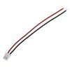 Davitu 10pcs black red JST XH2.54-2P connector cable, cable length 100mm - (Color: as shown) view 4