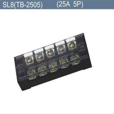 Davitu TB panel mounted terminal Blocks TB-2505 25A 5P