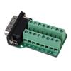 Davitu D-SUB DB15-G2-00 Male Riveting Teeth 15Pin Signal Module Terminal Breakout Board view 2