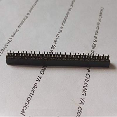 Onvas 2.0mm 1*40P 2*40Pin pin header / female header / single or double row / copper Straight or Curved needle - (Color: 2x40 female header)