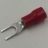 Davitu 1000 Pcs SV1.25-3.2 AWG 22-16 Red Pre Insulated Fork Terminals Connector - (Color: Red) view 4
