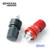 Davitu 2pcs 6MM binding post For Cable Terminals - (Color: 2pcs black) view 2