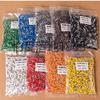 Davitu E1508 tubular Pre - insulated terminals Cold pressed terminals 2000pcs - (Color: Red) view 1
