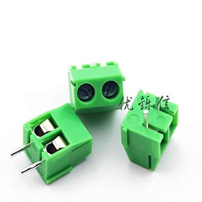 Onvas KF350 MG/KF350-3.5 mm spacing 2 p terminals can be spliced green - (Color: 100pcs a pack)