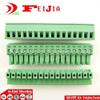 Davitu (100pcs/lot) 15EDGK-3.81-16P + 15EDGVC-3.81-16P Straight Pin Screw Terminal Block Connector Pluggable type view 2