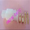 Davitu 10 kits/lot motorcycle termial kits 2.8 DJ7021-2.8-11/21 male and female insulated terminal block view 2