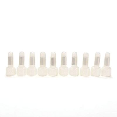 Davitu 100pcs 16-14 GA AWGTerminals Used for different types of car audio Closed End Crimp Caps Splice Gauge Wire Connectors