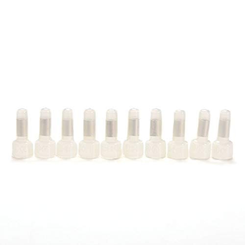 Davitu 100pcs 16-14 GA AWGTerminals Used for different types of car audio Closed End Crimp Caps Splice Gauge Wire Connectors