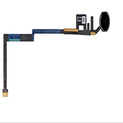Best Shopper - Compatible with iPad 5 (2017) A1822 / iPad 6 (2018) Home Button Flex Cable Replacement - Black