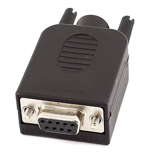 DB9-M9 Stable DB9 Connector 9Pin Female Adapter Converter w Case