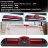 4.3 inch rear view mirror monitor+rear view camera carrierFiat Ducato X250 X290 bus box/Peugeot Boxter/Citroen Jumper/Dodge for all cars HD car rear view mirror 3rd rear view camera in brake light view 2