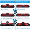 4.3 inch rear view mirror monitor+rear view camera carrierFiat Ducato X250 X290 bus box/Peugeot Boxter/Citroen Jumper/Dodge for all cars HD car rear view mirror 3rd rear view camera in brake light view 4