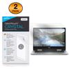 BoxWave Screen Protector Compatible with Dell Inspiron 14 5000 2-in-1 (14 in) - ClearTouch Crystal (2-Pack), HD Film Skin - Shields from Scratches view 2