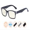 CessBlu Blue Light Filter Eyeglasses Readers,Anti Blue Rays,UV Protection,Computer Reading Glasses for Men Women(Black) +2.5 view 2