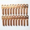 Davitu 20Pcs 50mm2 Cable Lug Terminal Connector Copper Tone for 10.5mm Dia Bolt DT-50 view 1
