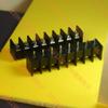 Davitu Barrier PCB Terminal Block 45C/9500 9.5mm 45R-9.5 CURVED NEEDLE 45M-9.5 fixed 5P 6P 7P 8P 9P 10P 11P 12P 9.5MM-2P 9.5MM-4P - (Color: 45R-9.5 CURVED, Pins: 7P SEND 40PCS) view 2