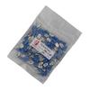 Davitu FDD 2-250 full Insulated female 1.5-2.5mm2 Crimp joint Terminal Cable Wire Connector instulating copper 100pcs/lot 16-14 AWG - (Color: Blue) view 2