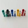 Davitu 100pcs/box Butt joint terminal wire connector 5 color bullet head set 1-156 male female pair joint view 3
