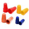 Davitu 70PCS Electrical Wire Twist Connectors Terminals Cap Nut Rotating Kit Rotary Terminal Connection Caps Blue/Orange/Red/Yellow view 3