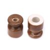 Onvas 5PCS High Frequency Electric Porcelain Gourd 24mm Porcelain Ceramic Insulator 2018 New - (Color: Coffee) view 4